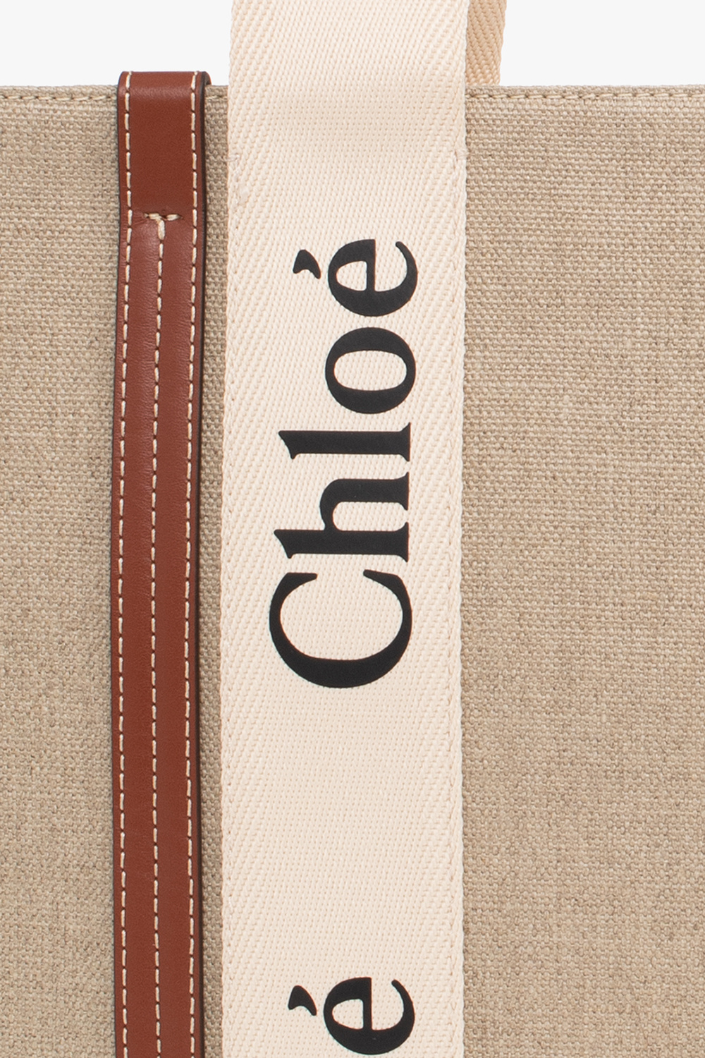 【関税込み】CHLOE SHOPPING 'WOODY MEDIUM' Beige 'Woody Medium' shopper bag Chloé - Vitkac Italy